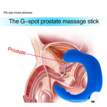 Anal Plug Portable G-Spot estimulación orgasmo Massager Male Sex Toys